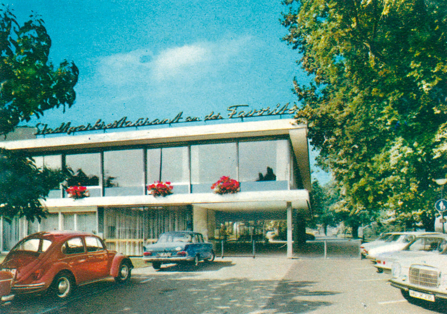 Favorite Parkhotel Mainz in den 70er Jahren