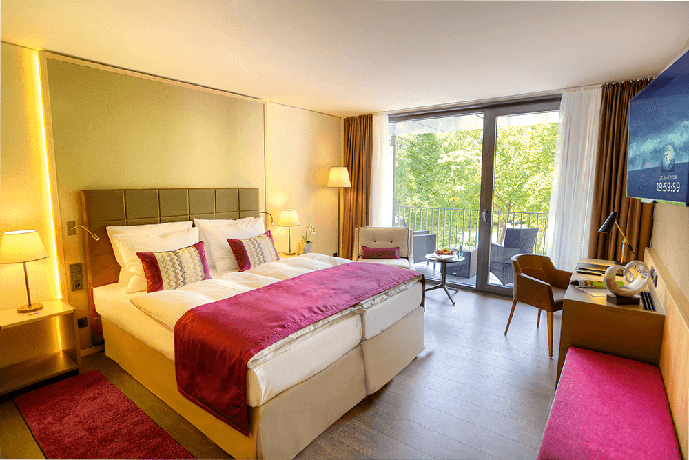 Zimmer im Luxushotel Favorite in Mainz