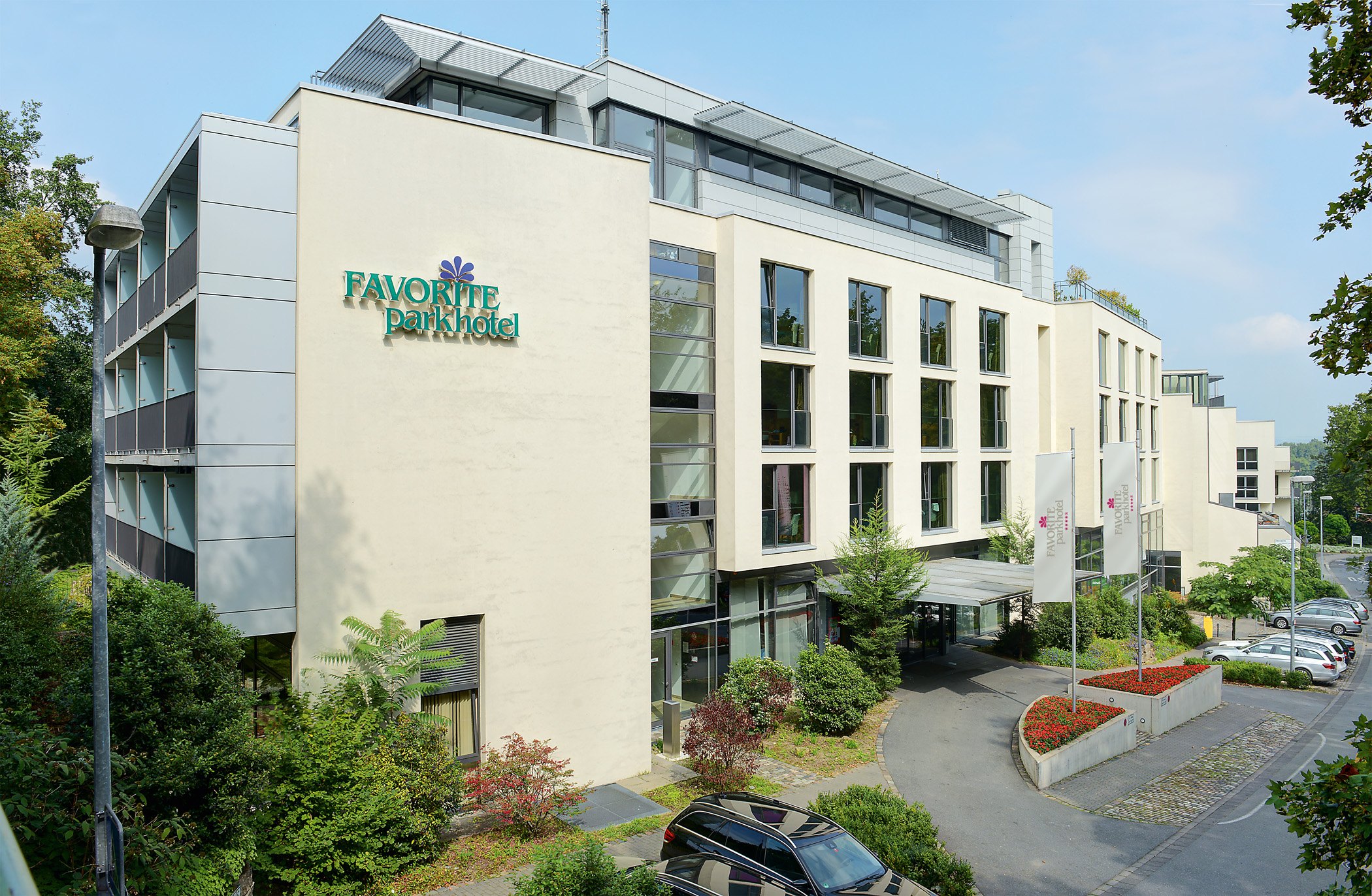 Außenansicht Favorite Parkhotel in Mainz