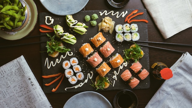 Sushi Platte im Favorite Parkhotel
